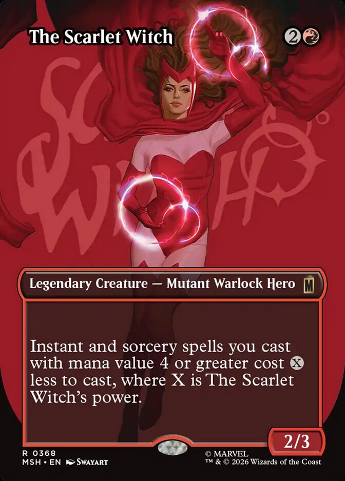 The Scarlet Witch - Magic: The Gathering - MoxLand