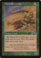 Rizowalla de Couraça / Plated Rootwalla - Magic: The Gathering - MoxLand