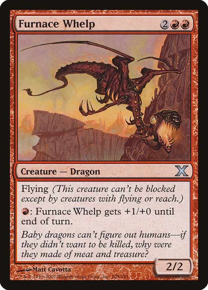 Filhote da Fornalha / Furnace Whelp - Magic: The Gathering - MoxLand