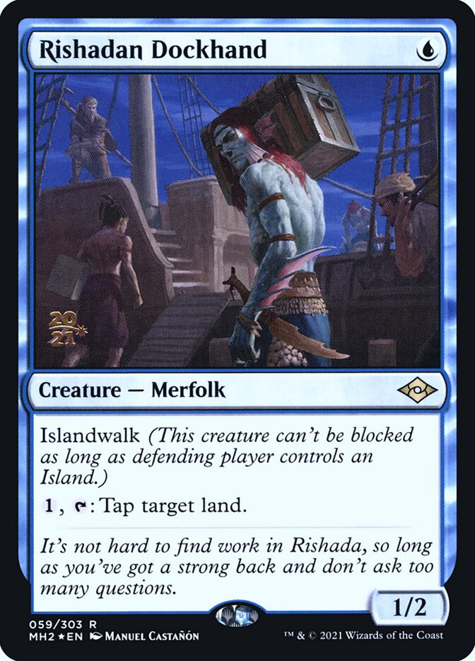Estivador de Rishada / Rishadan Dockhand - Magic: The Gathering - MoxLand