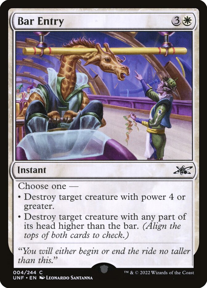 Bar Entry - Magic: The Gathering - MoxLand