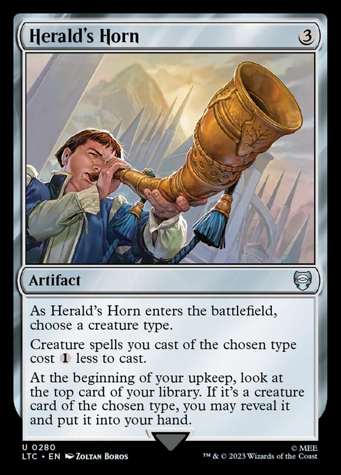Corneta do Arauto / Herald's Horn - Magic: The Gathering - MoxLand