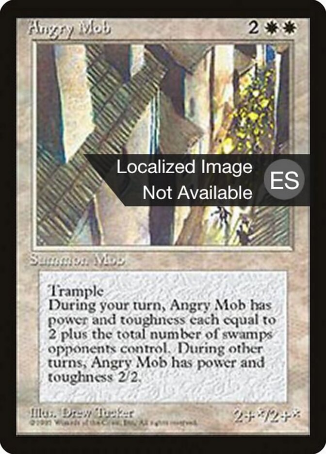 Turba / Angry Mob - Magic: The Gathering - MoxLand