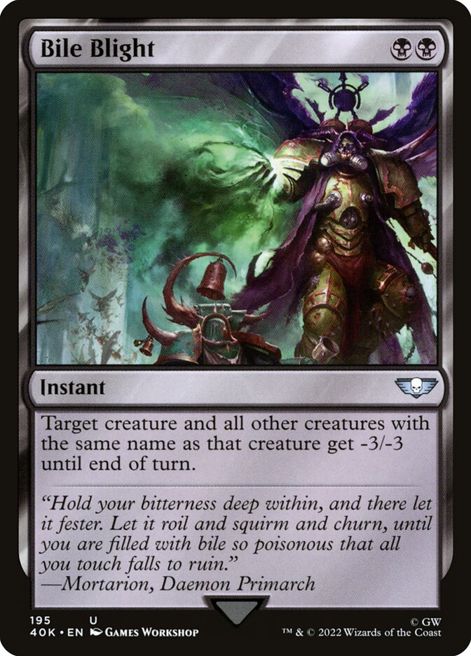 Bileputríase / Bile Blight - Magic: The Gathering - MoxLand
