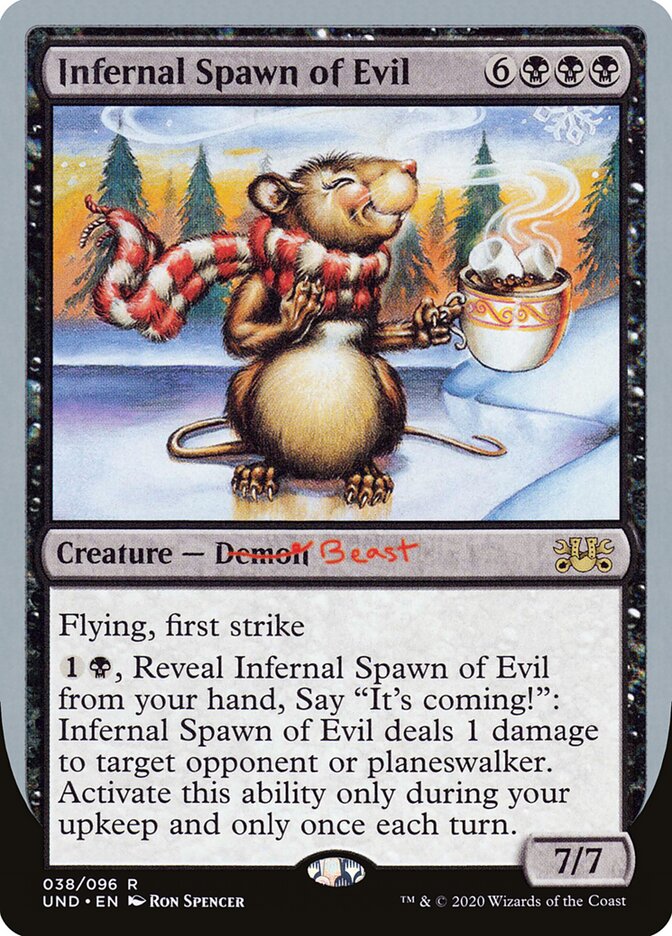 Infernal Spawn of Evil / Infernal Spawn of Evil - Magic: The Gathering - MoxLand