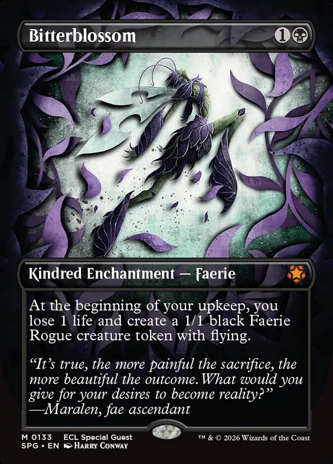 Florescência Amarga / Bitterblossom - Magic: The Gathering - MoxLand