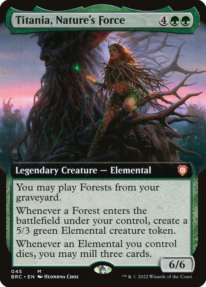 Titânia, Força da Natureza / Titania, Nature's Force - Magic: The Gathering - MoxLand