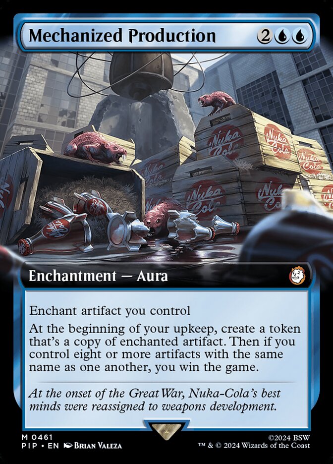 Produção Mecanizada / Mechanized Production - Magic: The Gathering - MoxLand