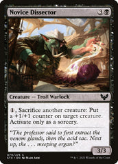Dissecador Novato / Novice Dissector - Magic: The Gathering - MoxLand