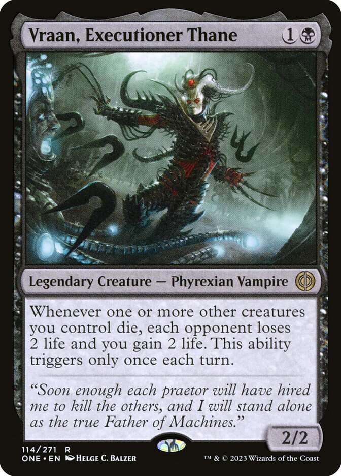 Vraan, Thane Executor / Vraan, Executioner Thane - Magic: The Gathering - MoxLand