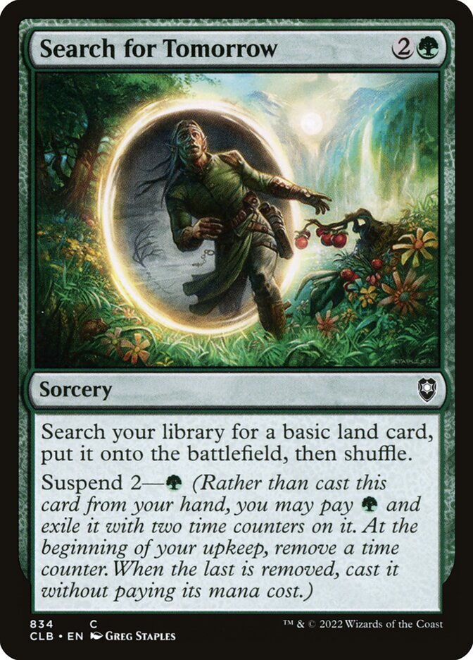 Buscar pelo Amanhã / Search for Tomorrow - Magic: The Gathering - MoxLand