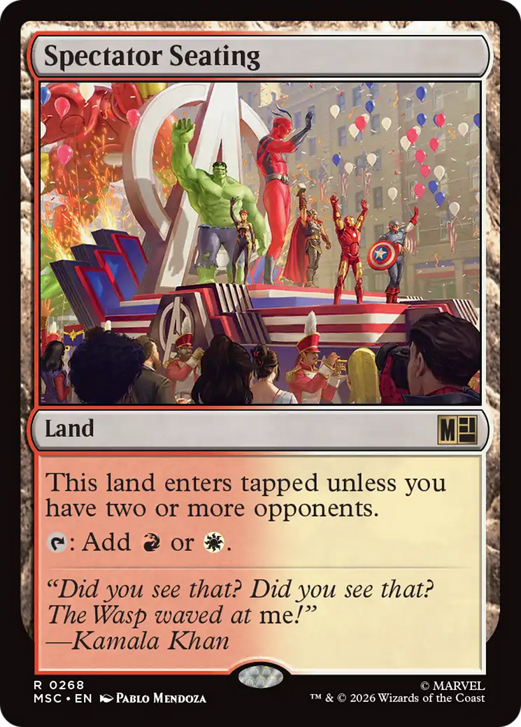 Lugar de Espectador / Spectator Seating - Magic: The Gathering - MoxLand