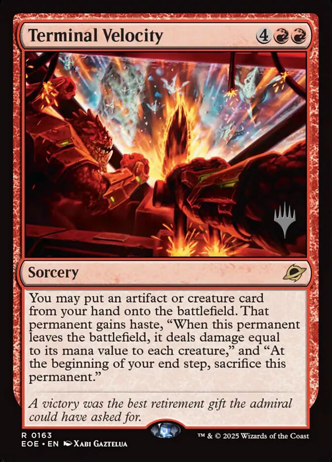 Terminal Velocity - Magic: The Gathering - MoxLand