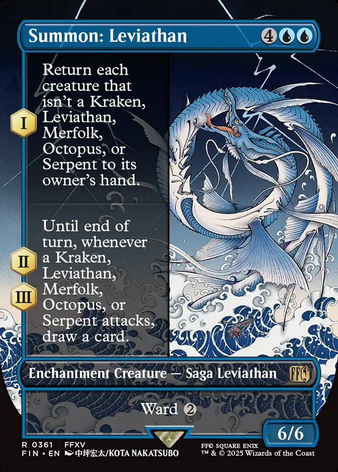 Invocação: Leviatã / Summon: Leviathan - Magic: The Gathering - MoxLand