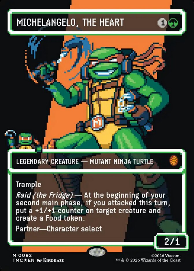 Michelangelo, the Heart - Magic: The Gathering - MoxLand