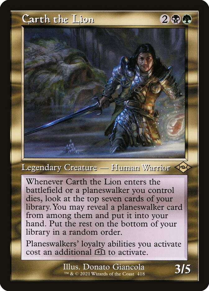 Carth, o Leão / Carth the Lion - Magic: The Gathering - MoxLand