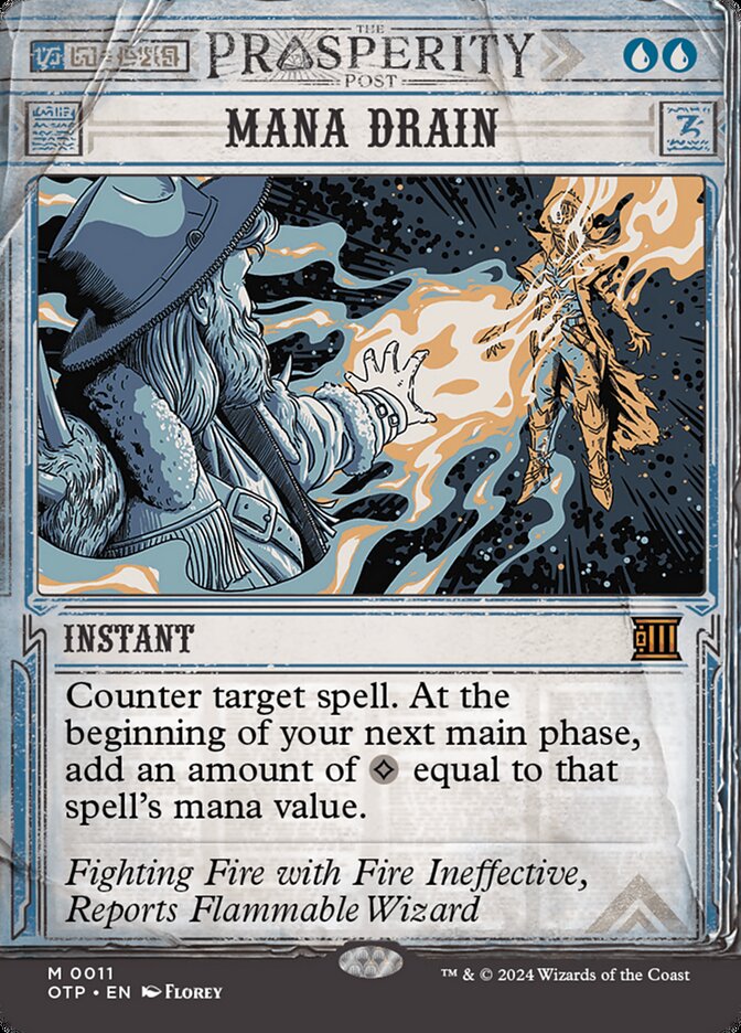 Drenagem de Mana / Mana Drain - Magic: The Gathering - MoxLand