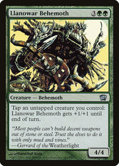 Behemoth de Llanowar / Llanowar Behemoth - Magic: The Gathering - MoxLand
