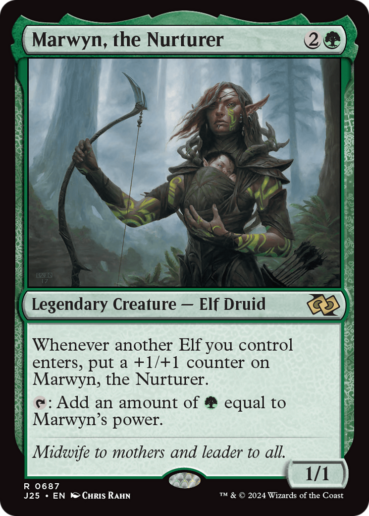 Marwyn, a Nutriz / Marwyn, the Nurturer - Magic: The Gathering - MoxLand