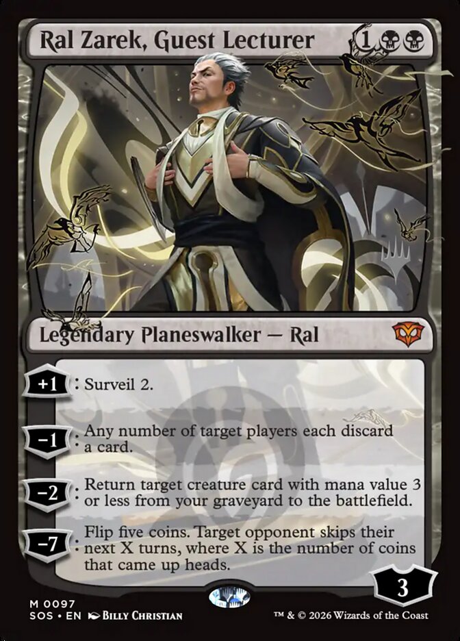Ral Zarek, Guest Lecturer - Magic: The Gathering - MoxLand