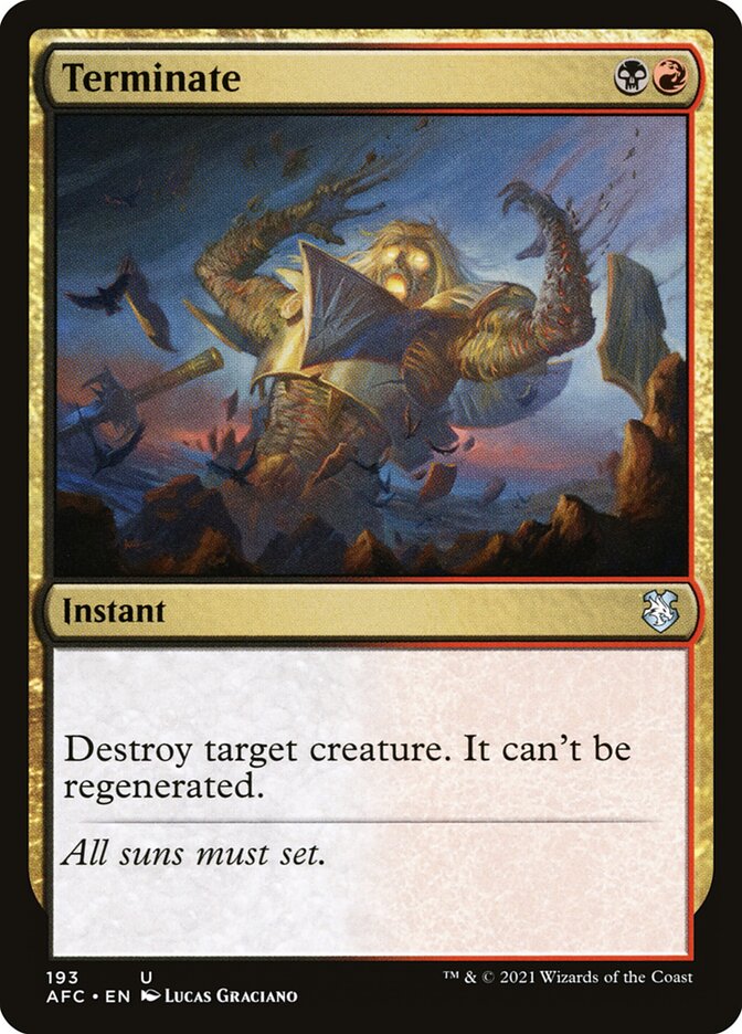 Findar / Terminate - Magic: The Gathering - MoxLand