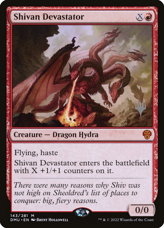 Devastador de Shiv / Shivan Devastator - Magic: The Gathering - MoxLand