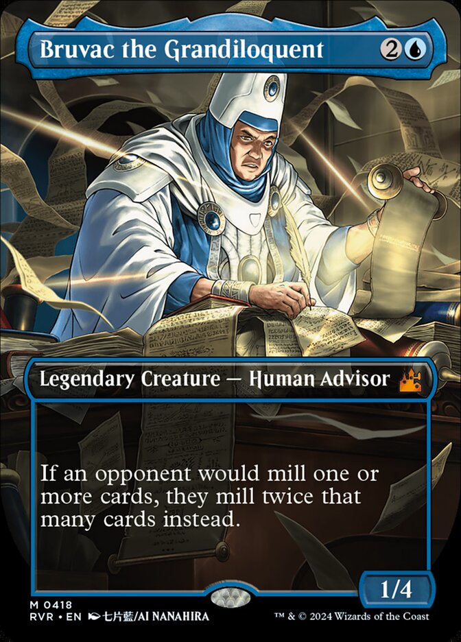 Bruvac, o Grandiloquente / Bruvac the Grandiloquent - Magic: The Gathering - MoxLand