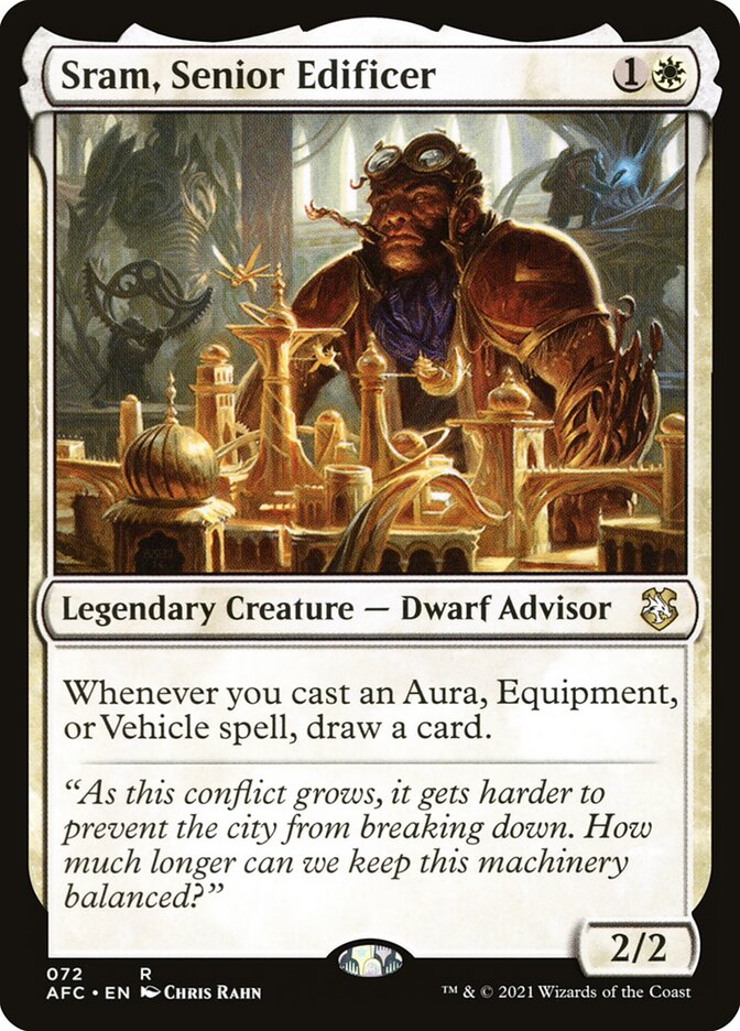 Sram, Edificador Sênior / Sram, Senior Edificer - Magic: The Gathering - MoxLand