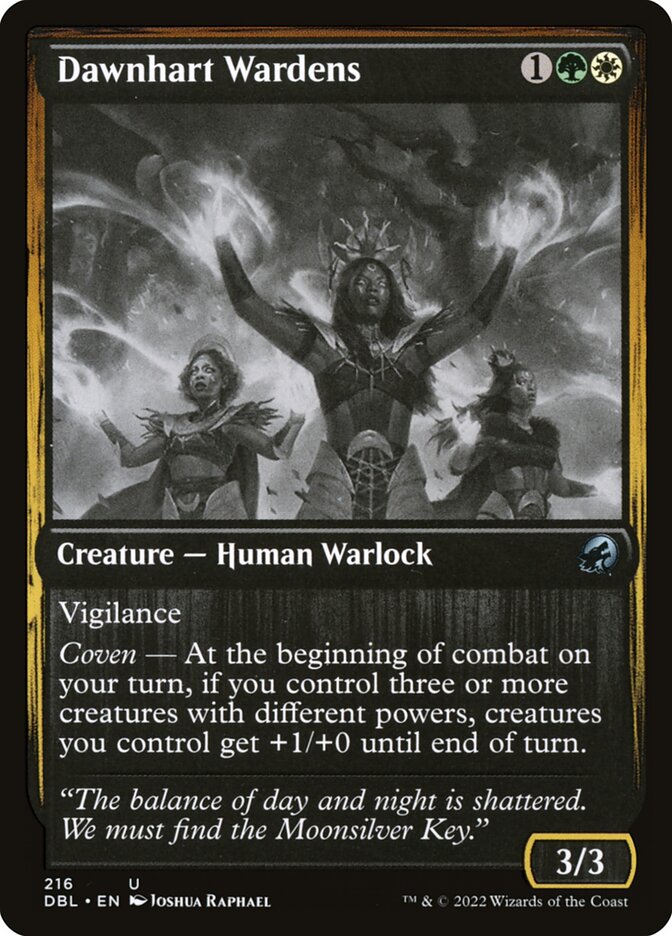 Guardiãs Cervo da Aurora / Dawnhart Wardens - Magic: The Gathering - MoxLand