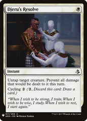 Resolução de Djeru / Djeru's Resolve - Magic: The Gathering - MoxLand
