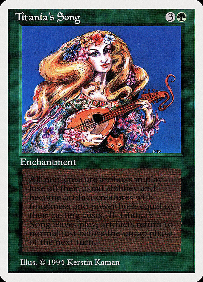 Canção de Titânia / Titania's Song - Magic: The Gathering - MoxLand