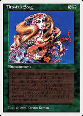 Canção de Titânia / Titania's Song - Magic: The Gathering - MoxLand