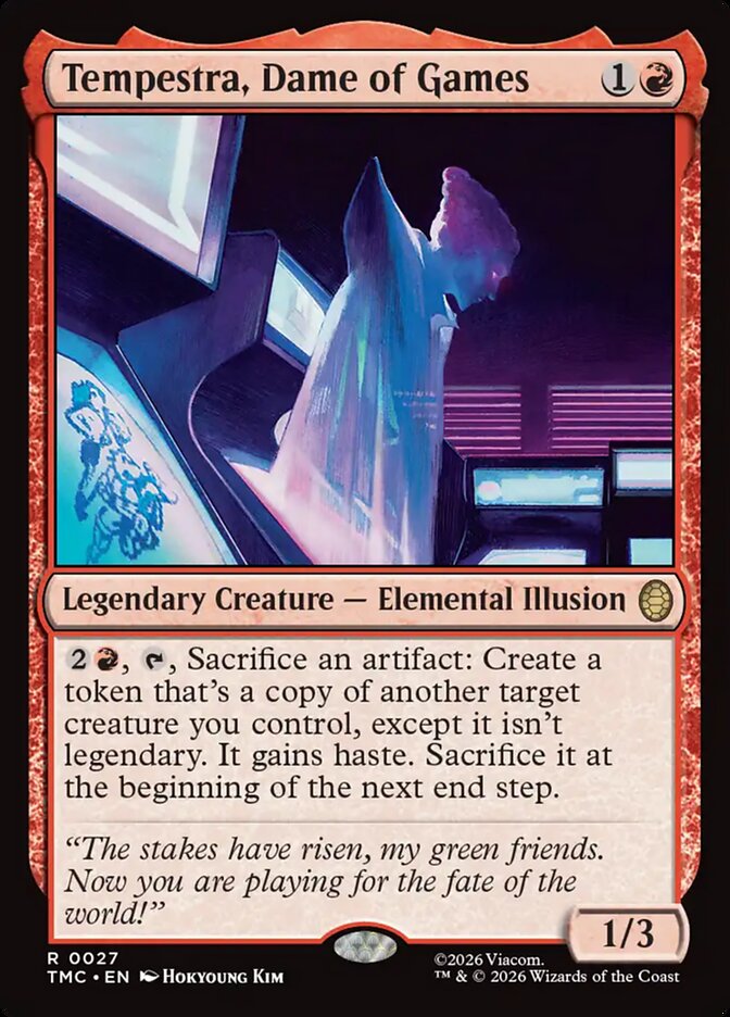 Tempestra, Dame of Games - Magic: The Gathering - MoxLand