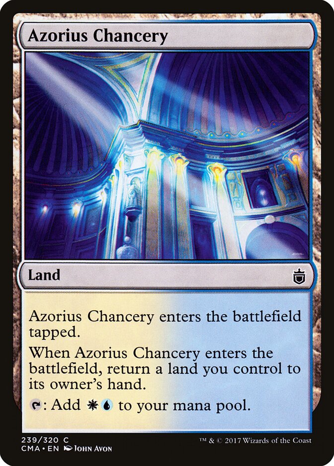 Chancelaria Azorius / Azorius Chancery - Magic: The Gathering - MoxLand