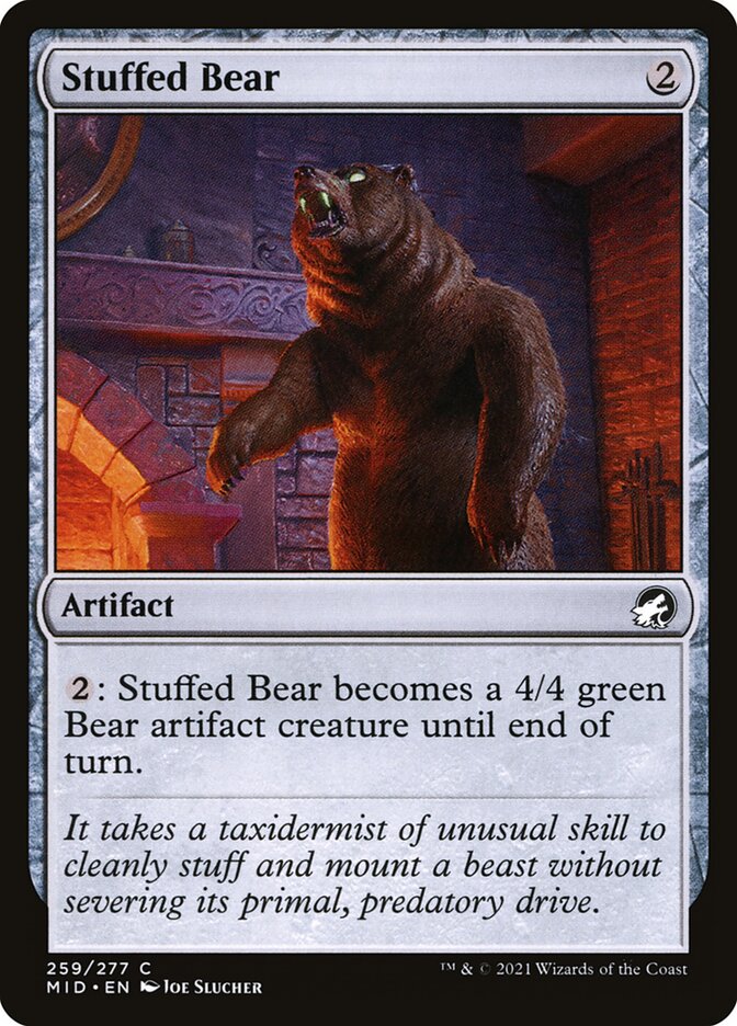 Urso Empalhado / Stuffed Bear - Magic: The Gathering - MoxLand