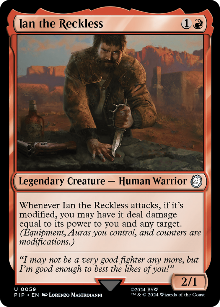 Ian the Reckless - Magic: The Gathering - MoxLand