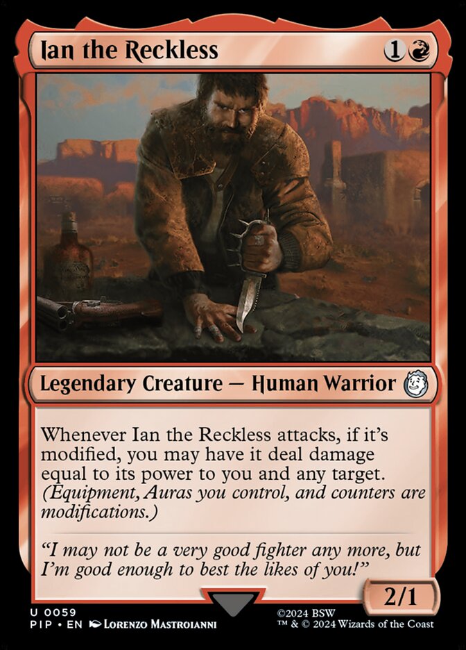 Ian the Reckless - Magic: The Gathering - MoxLand