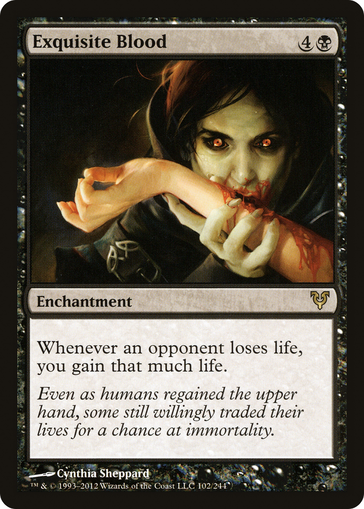 Sangue Delicioso / Exquisite Blood - Magic: The Gathering - MoxLand