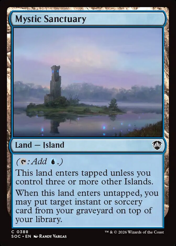 Santuário Místico / Mystic Sanctuary - Magic: The Gathering - MoxLand