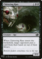 Ratos Chiadores / Chittering Rats - Magic: The Gathering - MoxLand
