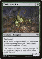 Escorpião Tóxico / Toxic Scorpion - Magic: The Gathering - MoxLand