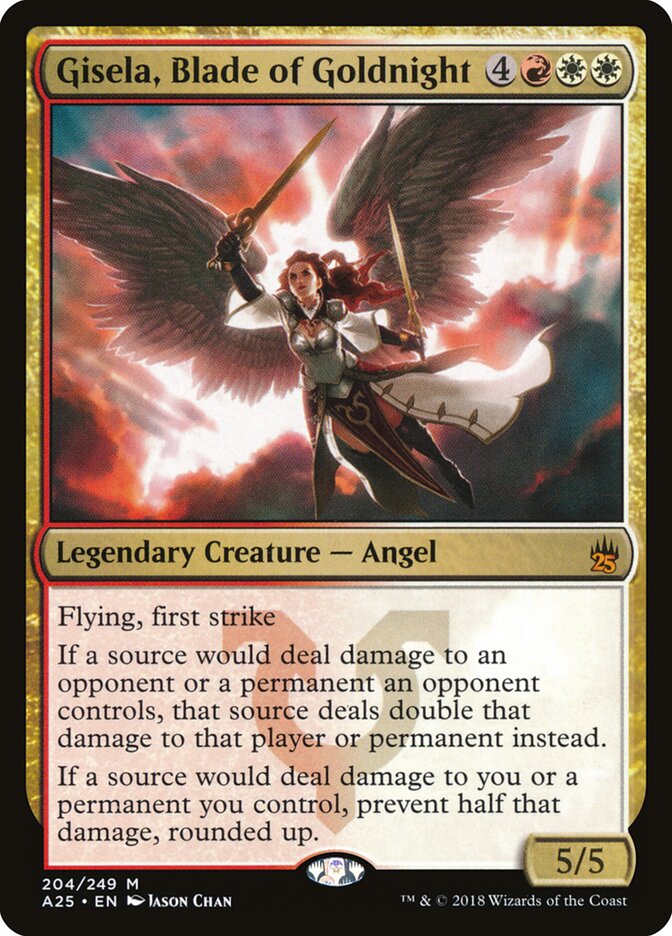 Gisela, Espadachim dos Noite Dourada / Gisela, Blade of Goldnight - Magic: The Gathering - MoxLand