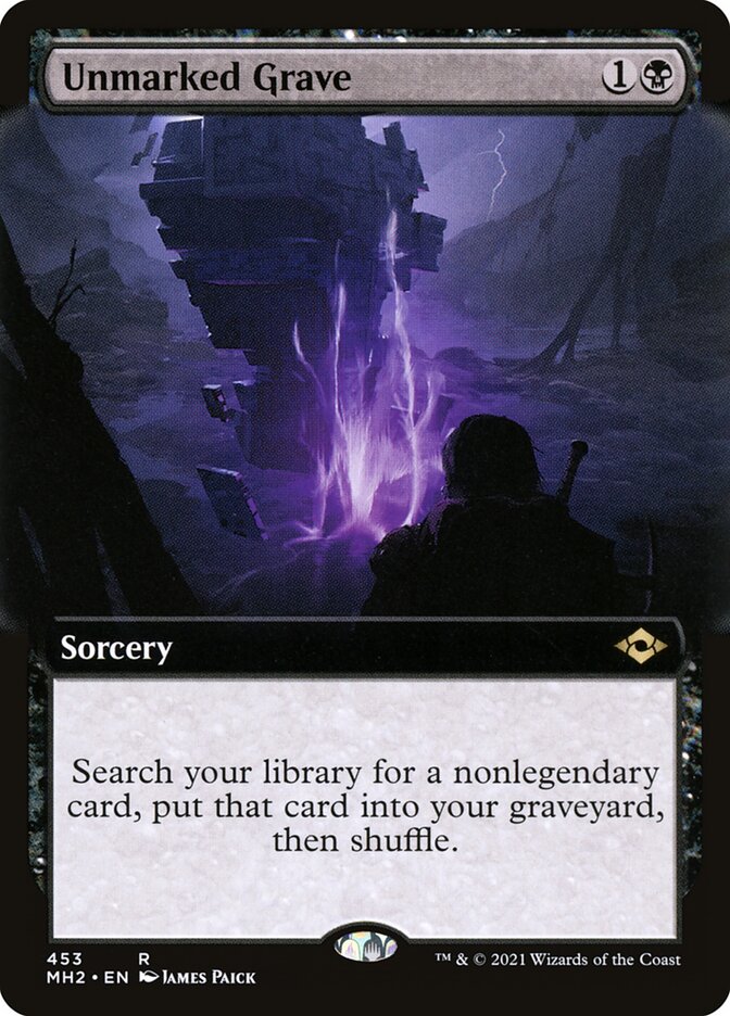Túmulo Incógnito / Unmarked Grave - Magic: The Gathering - MoxLand