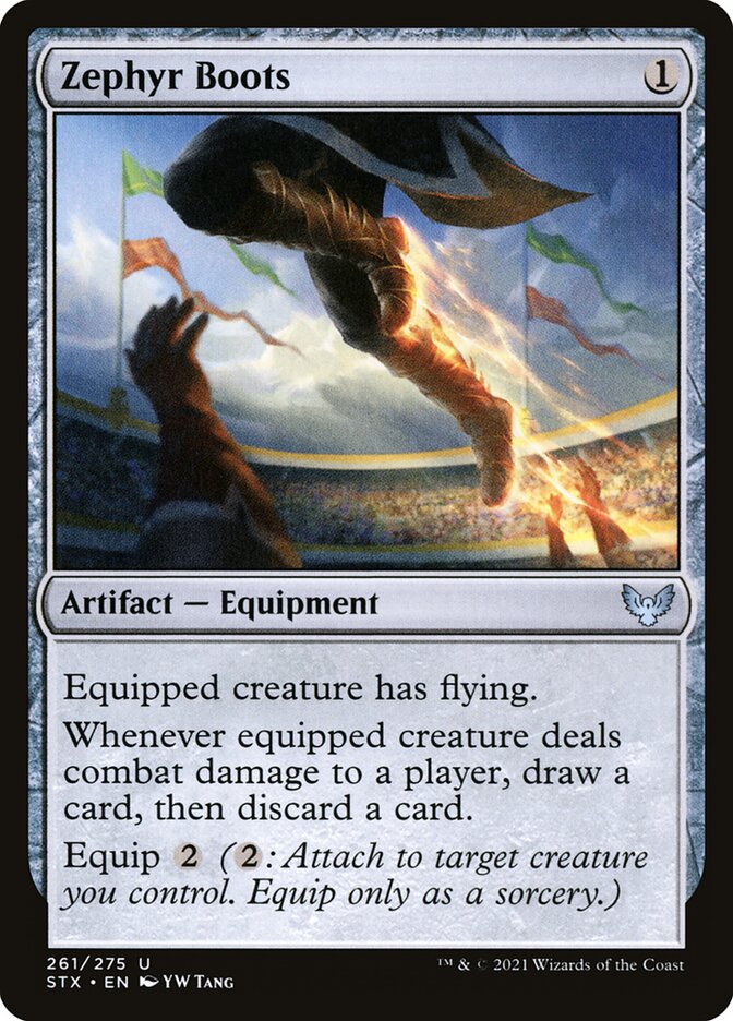 Botas Zéfiras / Zephyr Boots - Magic: The Gathering - MoxLand