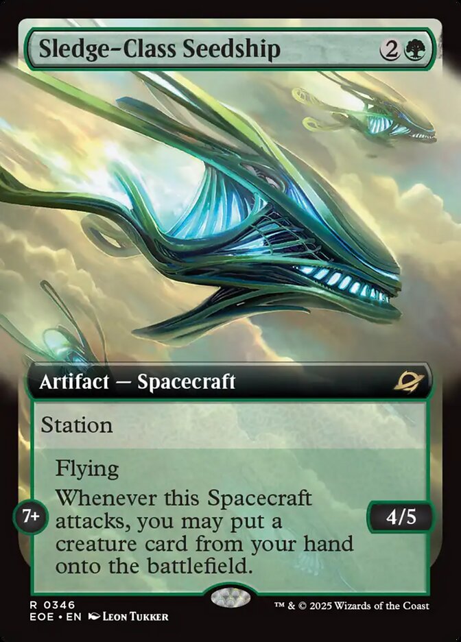 Nave-semeadora Classe Martelo / Sledge-Class Seedship - Magic: The Gathering - MoxLand