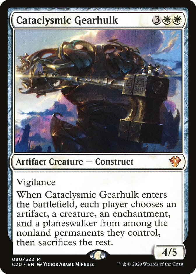 Mecanotitã Cataclísmico / Cataclysmic Gearhulk - Magic: The Gathering - MoxLand