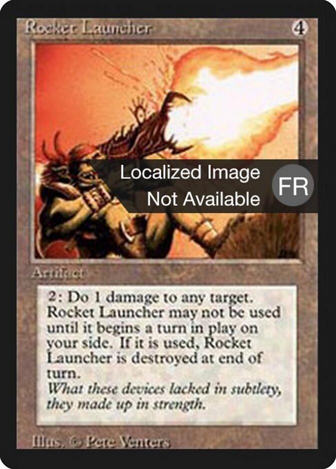 Rocket Launcher - Magic: The Gathering - MoxLand