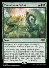 Estreia Trovejante / Thunderous Debut - Magic: The Gathering - MoxLand