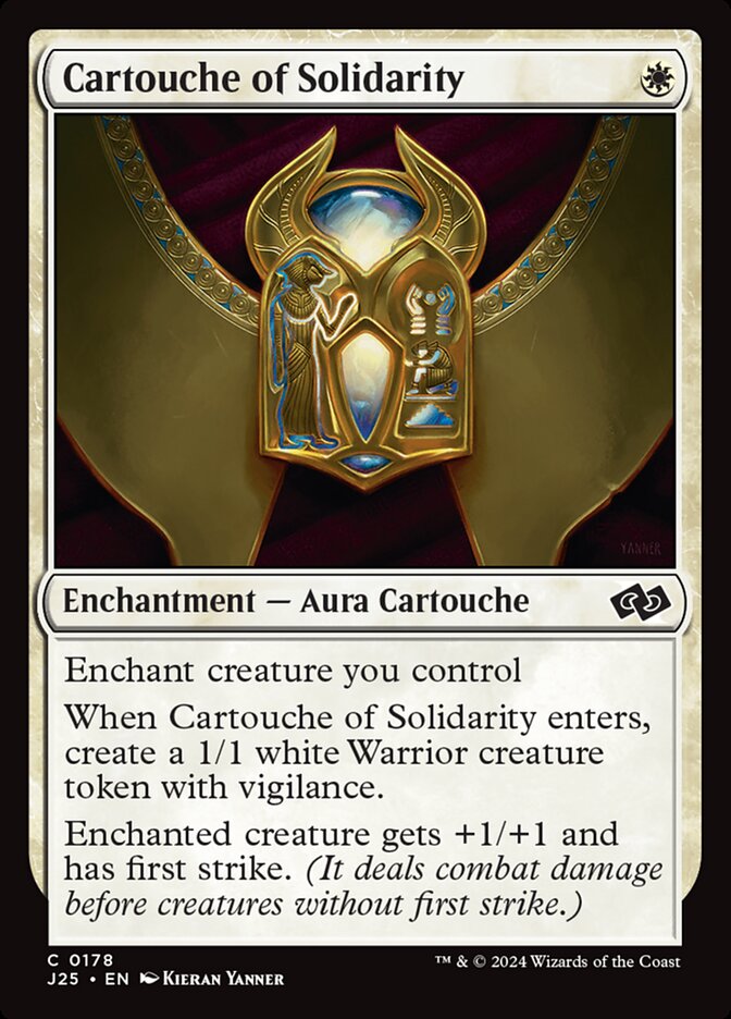 Cártula da Solidariedade / Cartouche of Solidarity - Magic: The Gathering - MoxLand