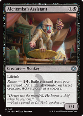 Assistente de Alquimista / Alchemist's Assistant - Magic: The Gathering - MoxLand